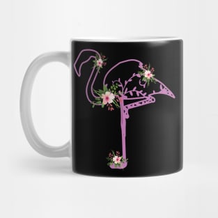 Floral Flamingo Mug